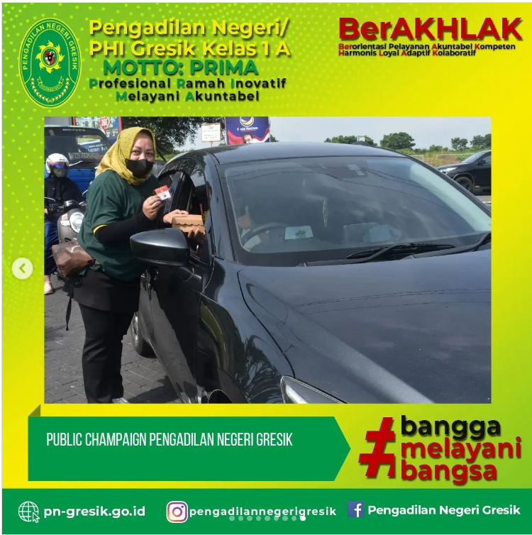 PUBLIC CAMPAIGN PENGADILAN NEGERI/HUBUNGAN INDUSTRIAL GRESIK KELAS IA 
